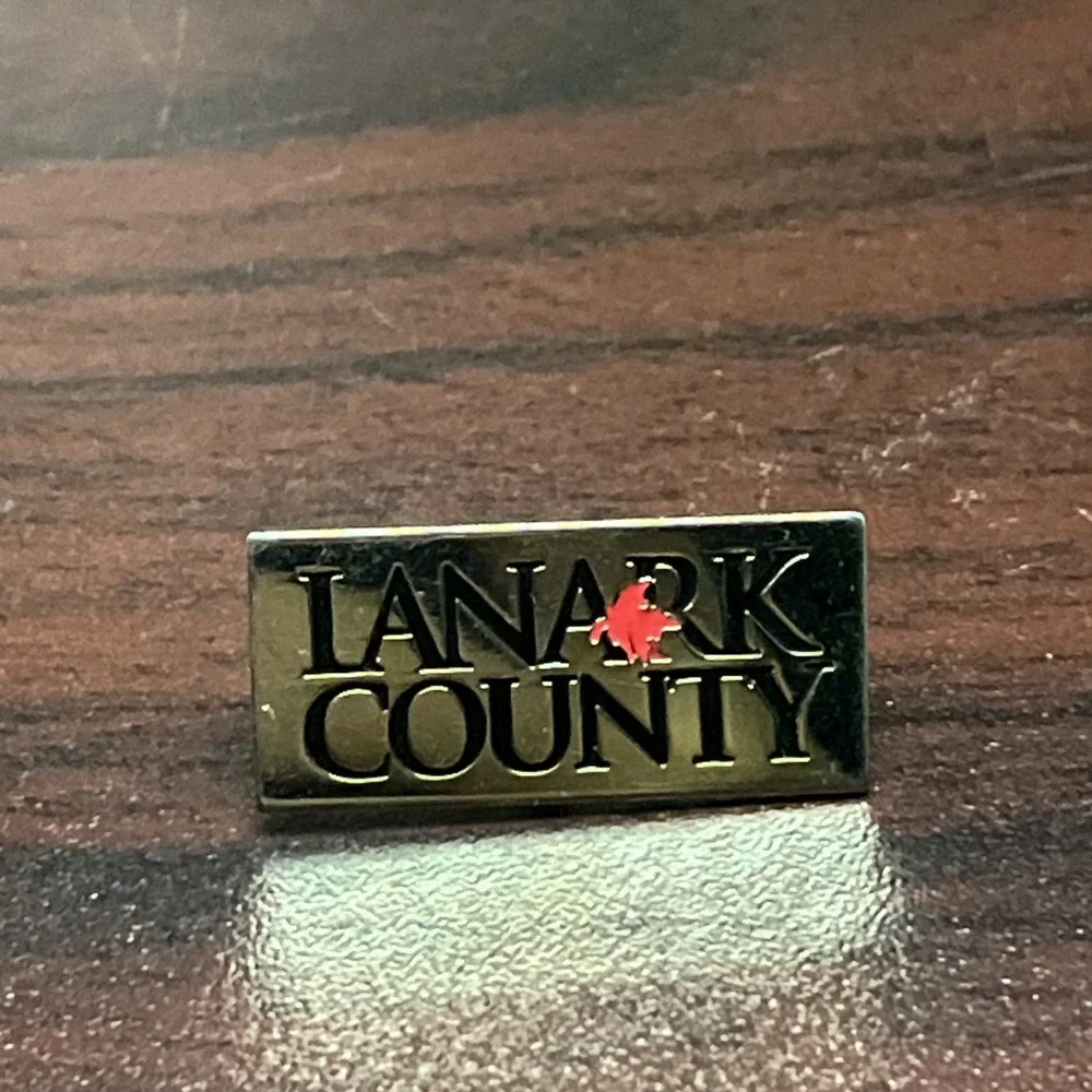 Lanark County Ontario Canada Lapel Hat‎ Pin